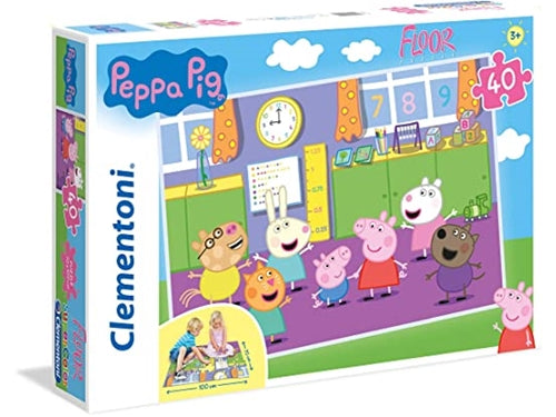 PUZZLES FLOOR 40 PEPPA PIG