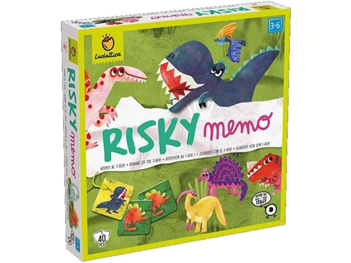 RISKY MEMO - DINOSAURI E VULCANO