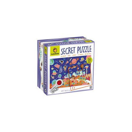 LUD. SECRET PUZZLE 24 PZ LO SPAZIO