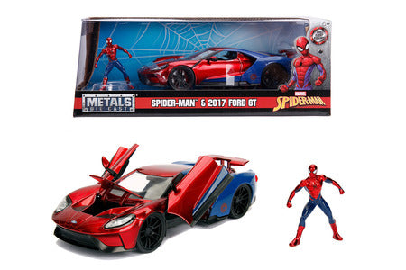 SPIDERMAN FORD GT 2017 1:24