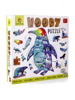 WOODY PUZZLE ANIMALI POLARI